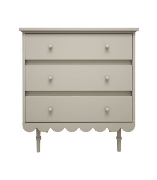 BABUSHKA CHEST OF DRAWERS WITH THREE DRAWERS